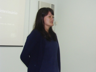 Priscila Ikeda, presidente do diretório acadêmico