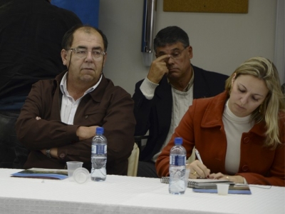 Luiz Carlos Rodrigues, Conselheiro do CRMV-PR, e Marta Favreto Paim, Assessora do Centro de Apoio Operacional das Promotorias de Justiça de Defesa do 