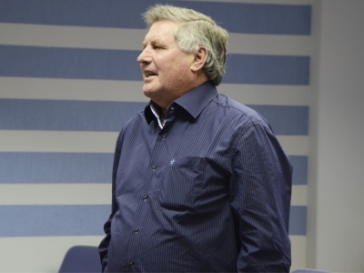 Dr. Luiz Marcolina, reunião de delegados, 2013.